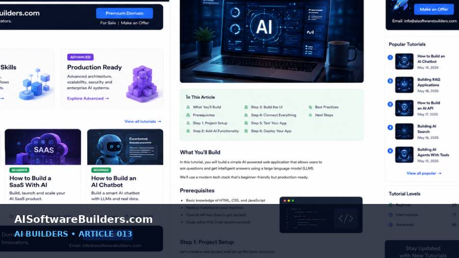 AI-generated tutorial illustration