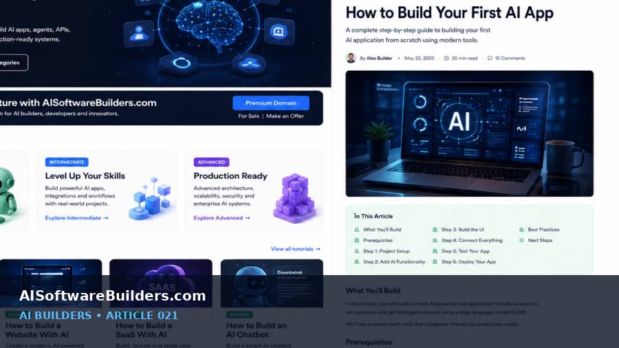 AI-generated tutorial illustration