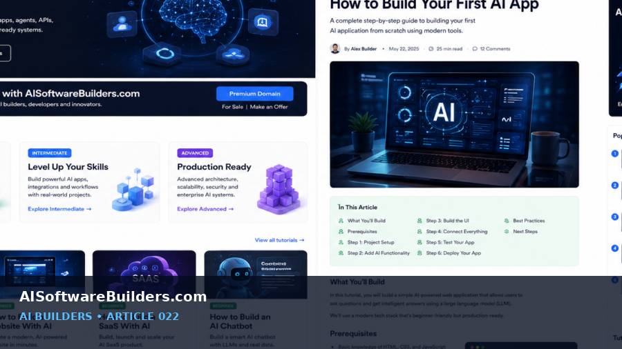 AI-generated tutorial illustration