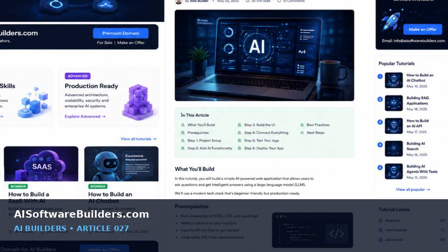 AI-generated tutorial illustration