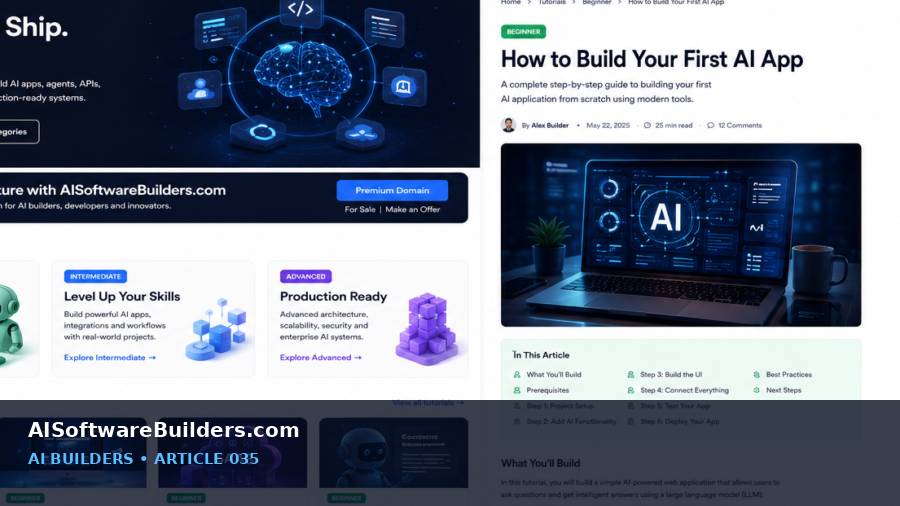AI-generated tutorial illustration