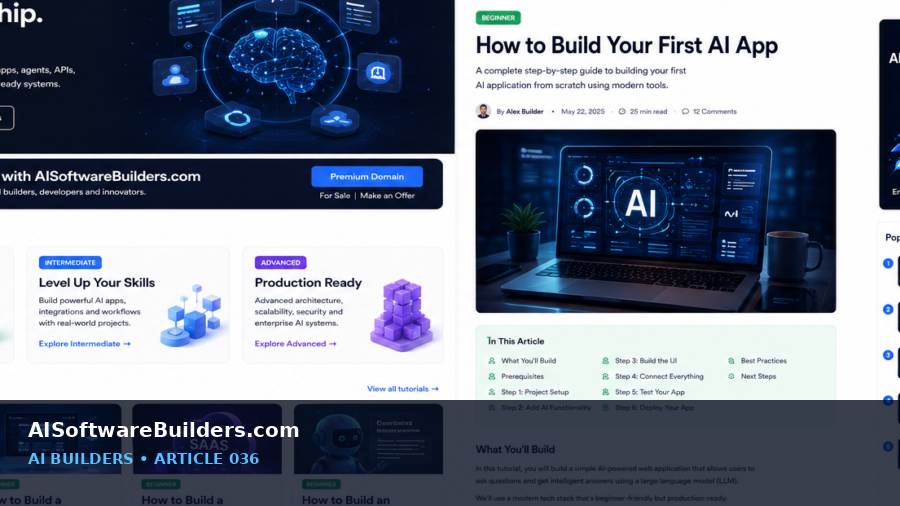 AI-generated tutorial illustration