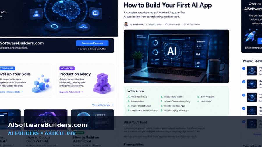 AI-generated tutorial illustration