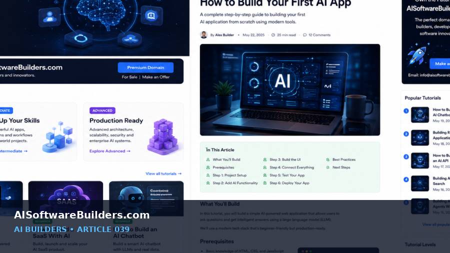 AI-generated tutorial illustration