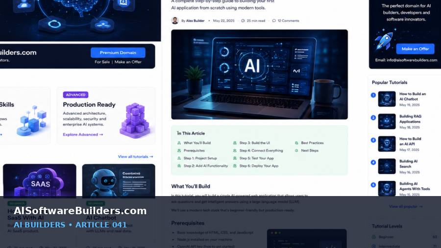 AI-generated tutorial illustration