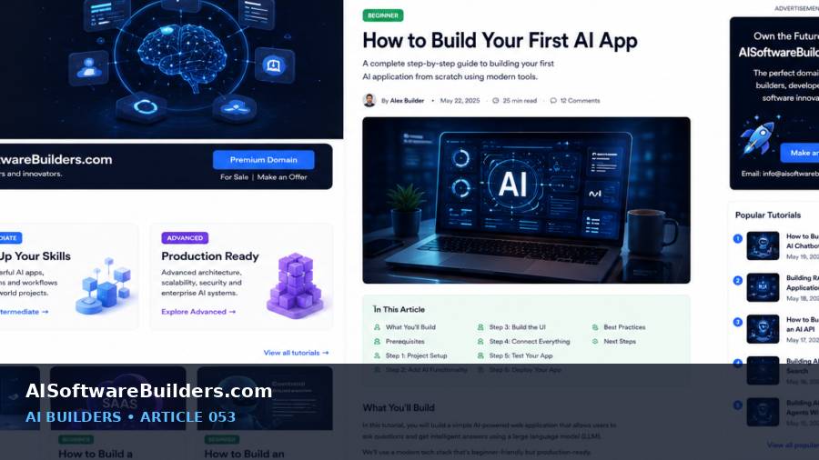 AI-generated tutorial illustration