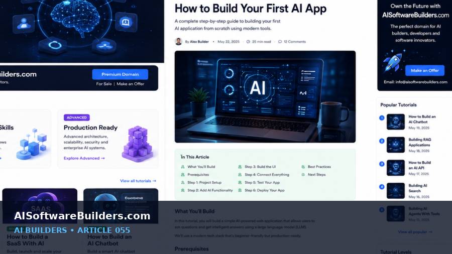 AI-generated tutorial illustration