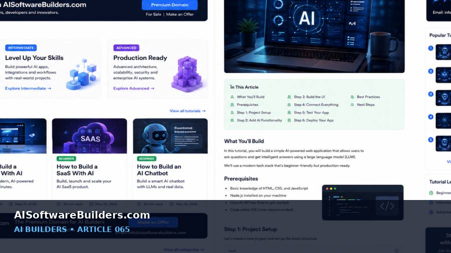 AI-generated tutorial illustration