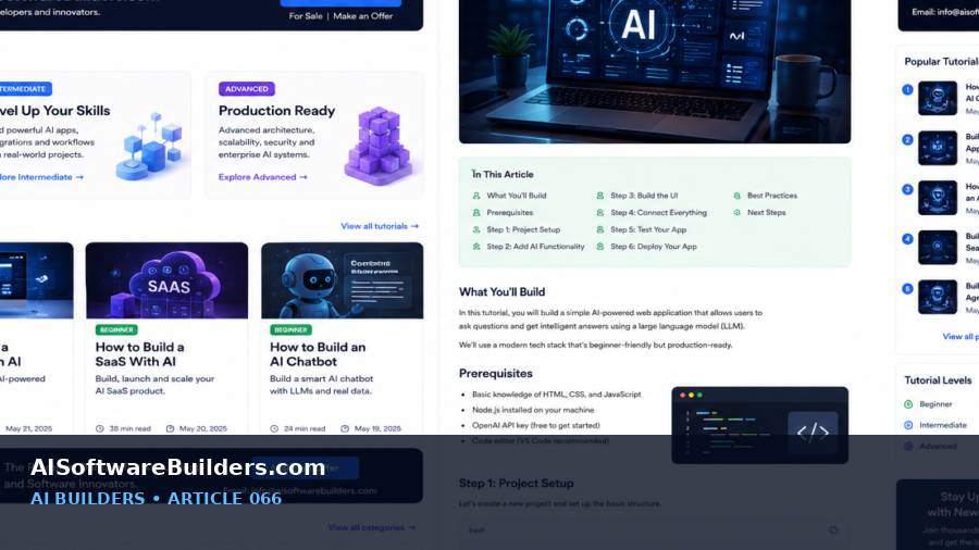 AI-generated tutorial illustration