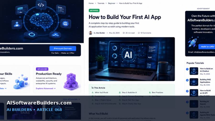 AI-generated tutorial illustration