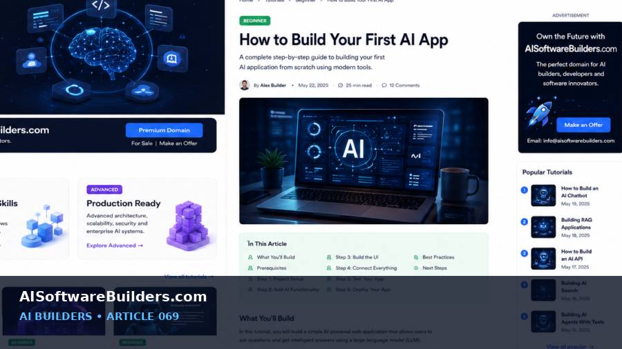AI-generated tutorial illustration