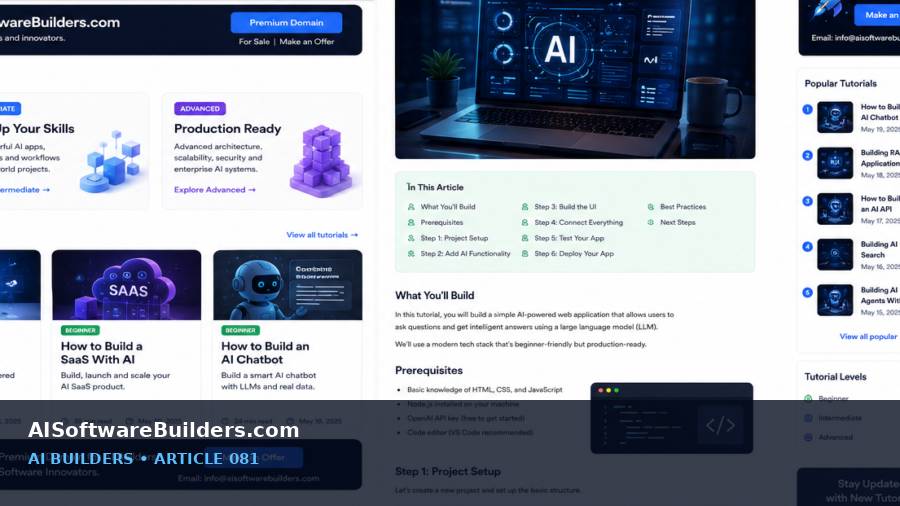 AI-generated tutorial illustration