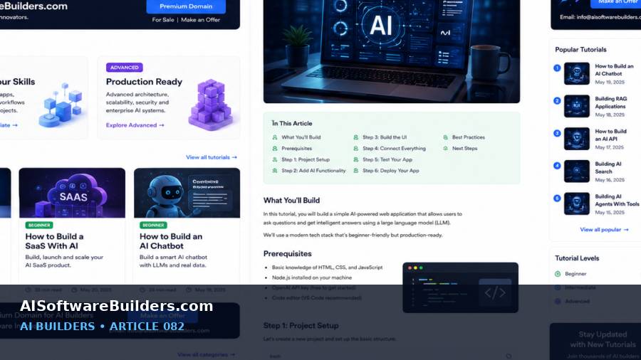 AI-generated tutorial illustration