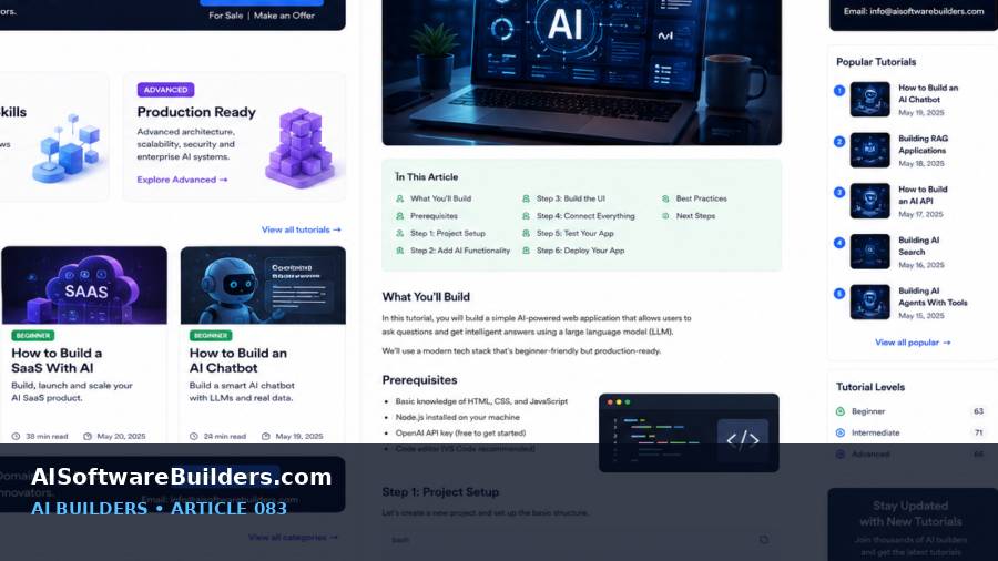 AI-generated tutorial illustration