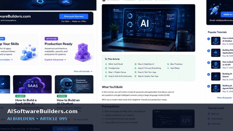 AI-generated tutorial illustration