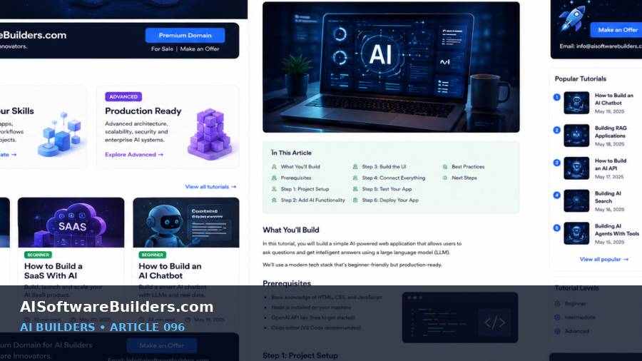 AI-generated tutorial illustration