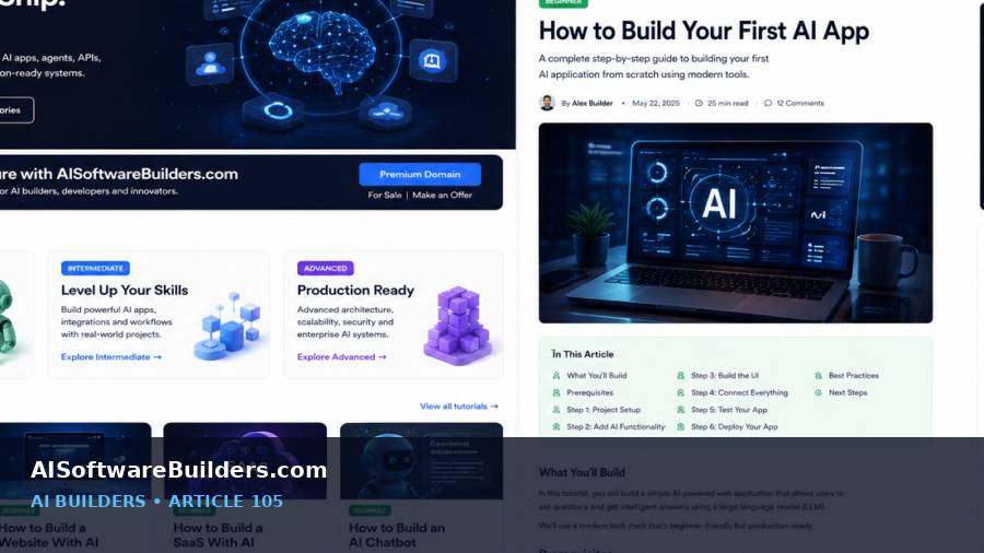 AI-generated tutorial illustration