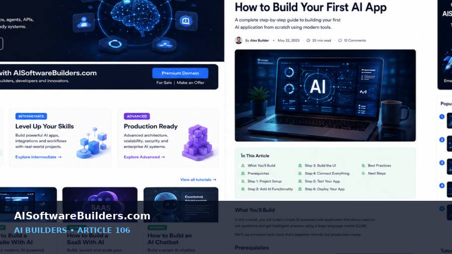 AI-generated tutorial illustration