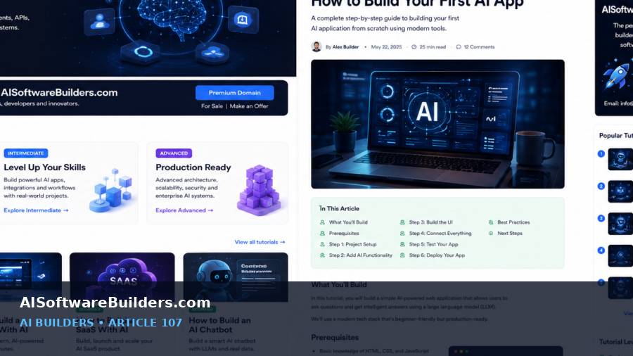 AI-generated tutorial illustration