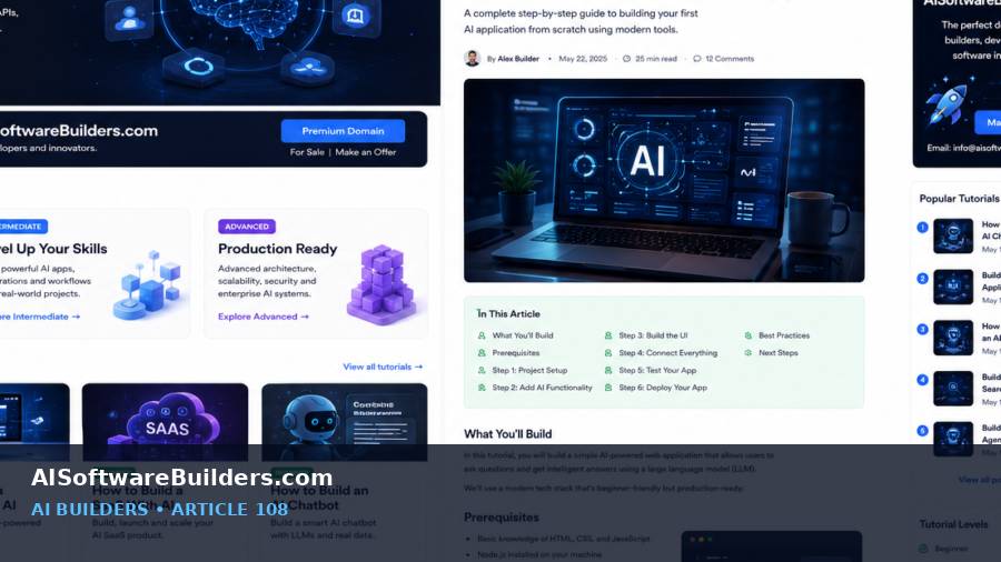 AI-generated tutorial illustration