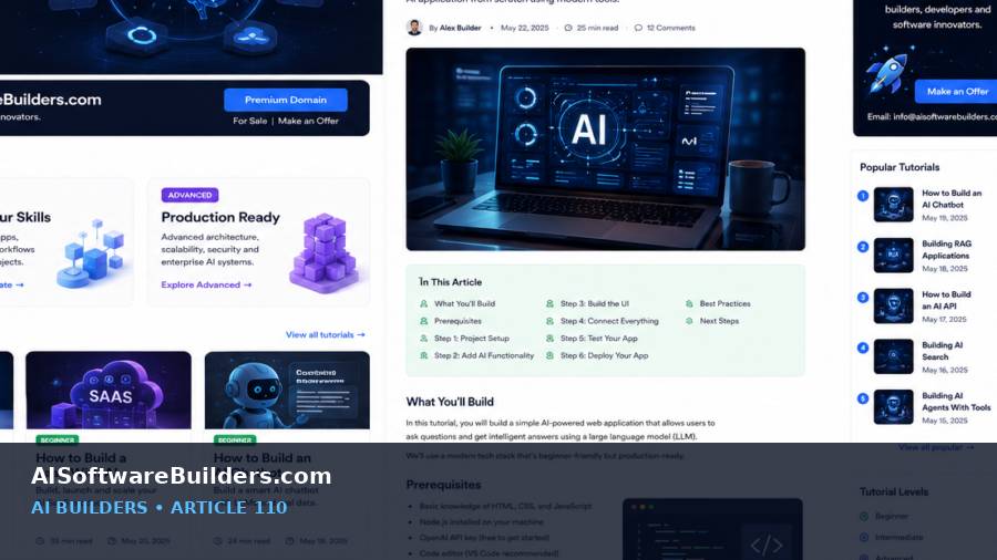AI-generated tutorial illustration