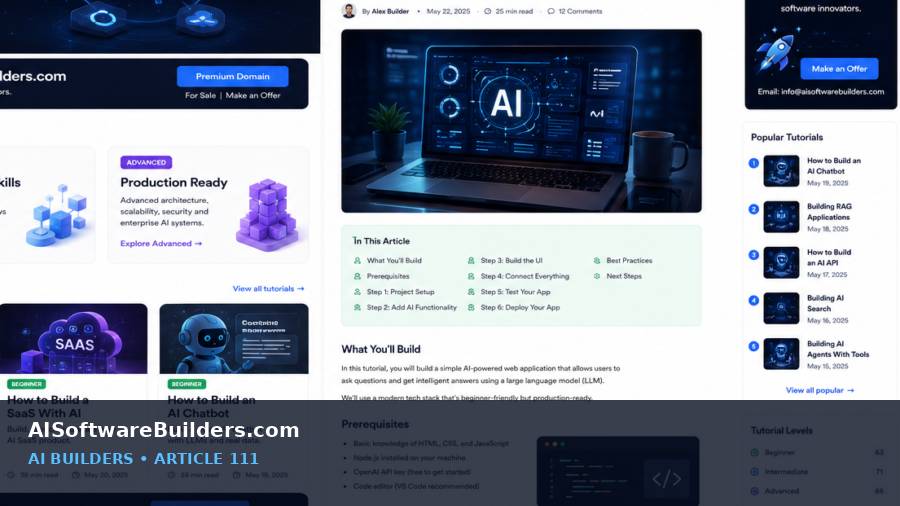 AI-generated tutorial illustration