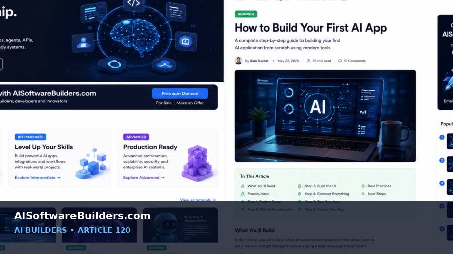 AI-generated tutorial illustration