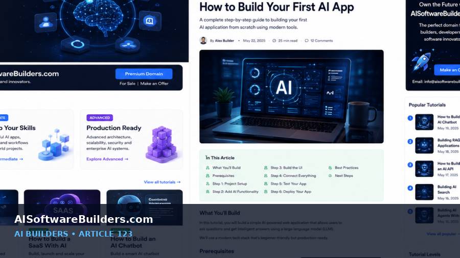 AI-generated tutorial illustration