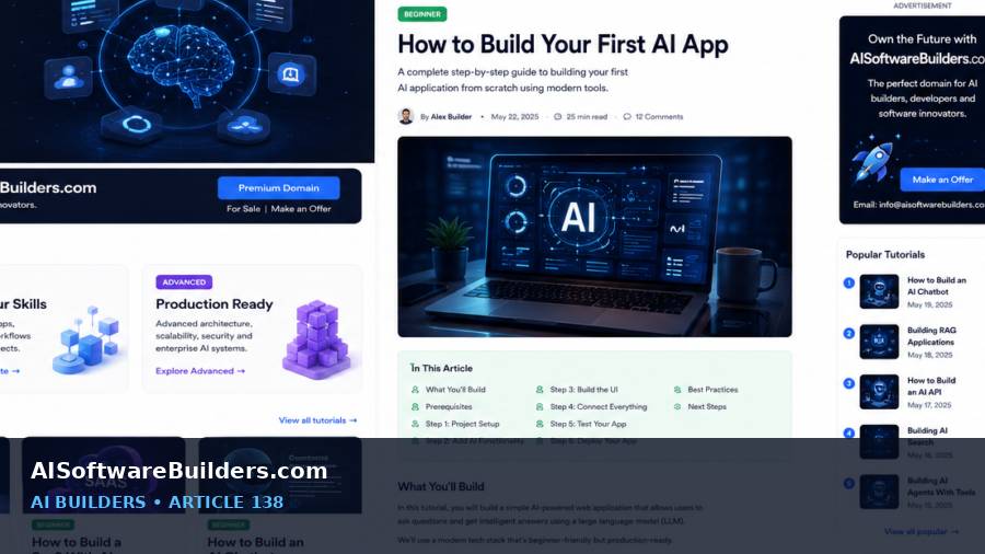 AI-generated tutorial illustration