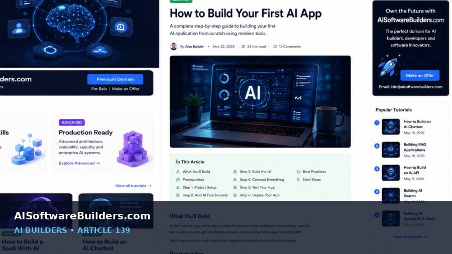 AI-generated tutorial illustration