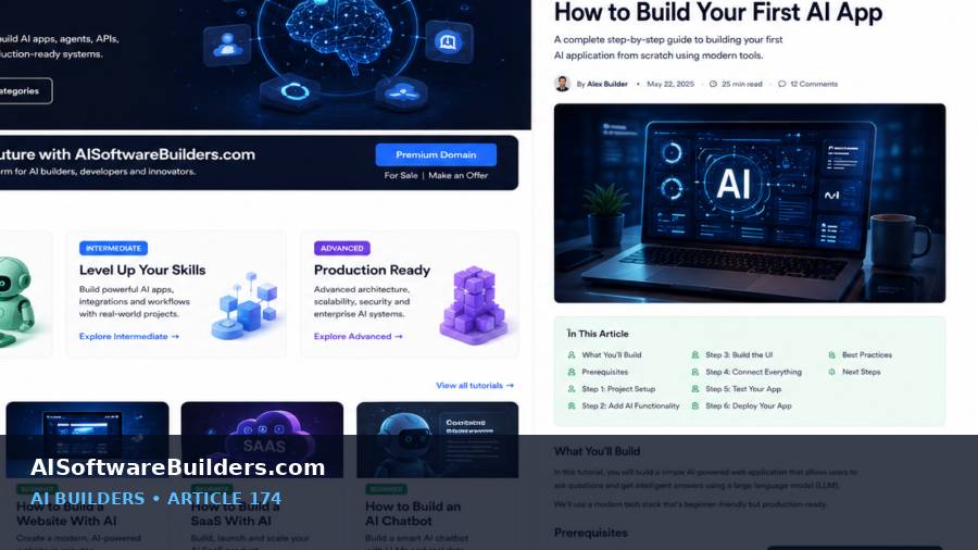 AI-generated tutorial illustration