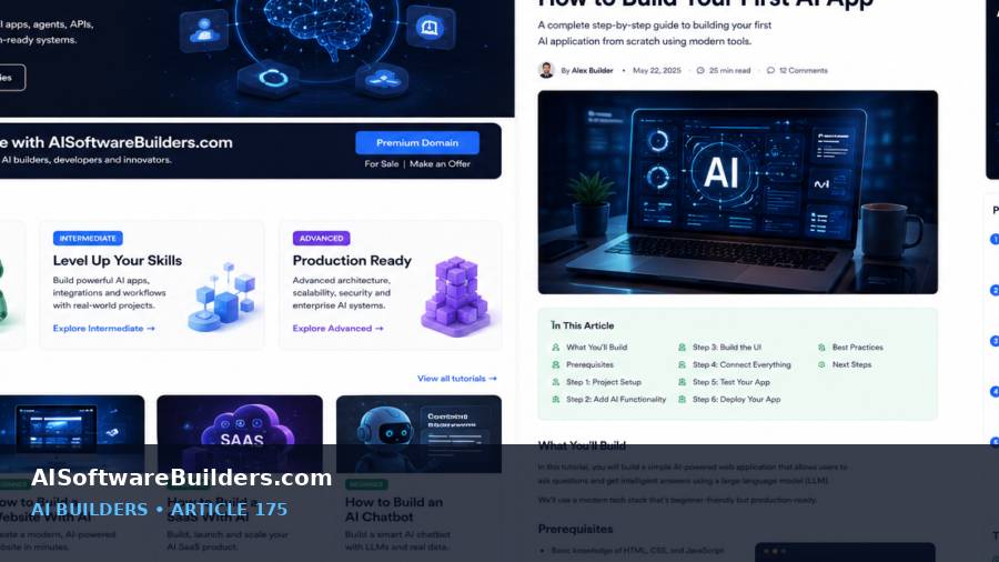 AI-generated tutorial illustration