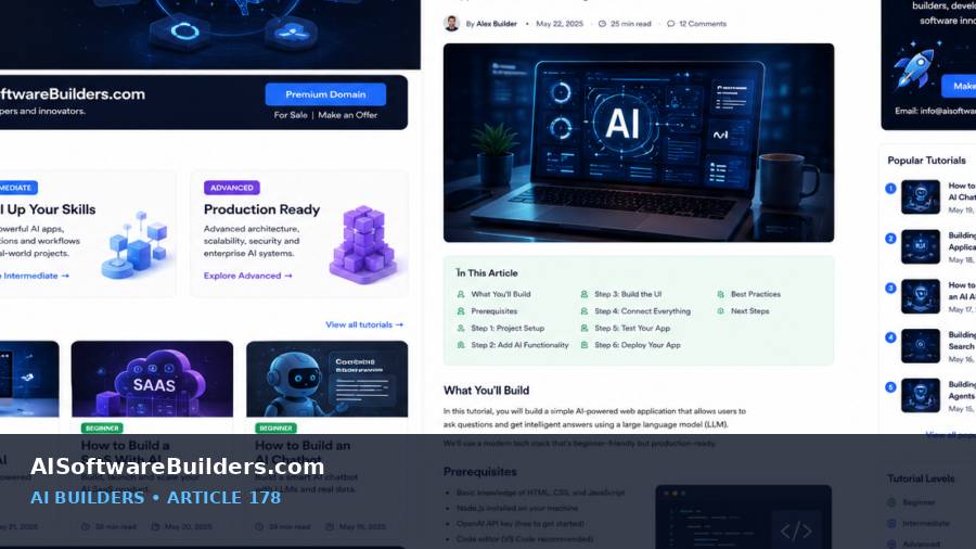 AI-generated tutorial illustration
