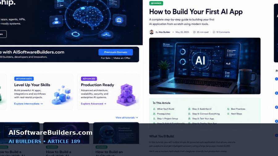 AI-generated tutorial illustration