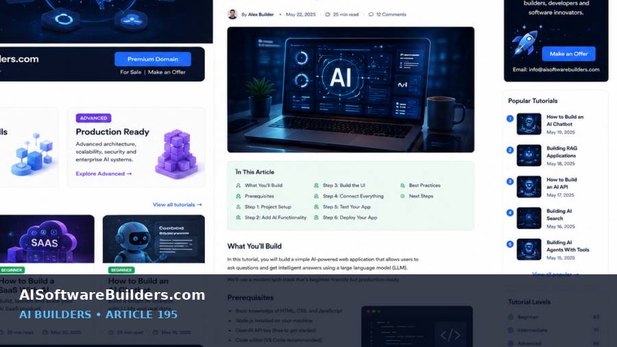 AI-generated tutorial illustration