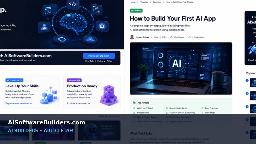 AI-generated tutorial illustration