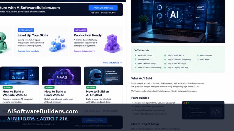 AI-generated tutorial illustration