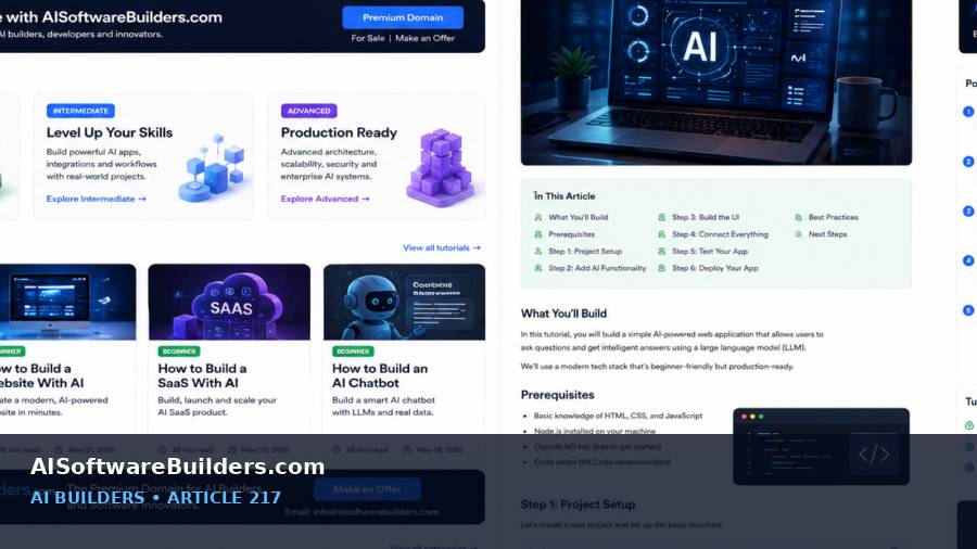 AI-generated tutorial illustration