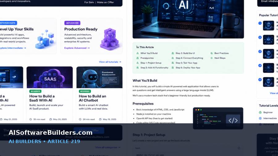 AI-generated tutorial illustration