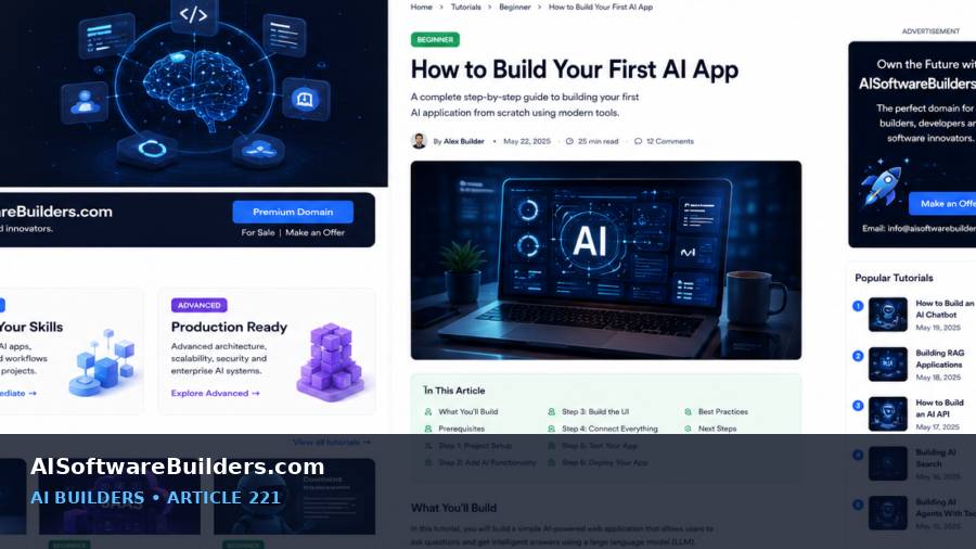 AI-generated tutorial illustration