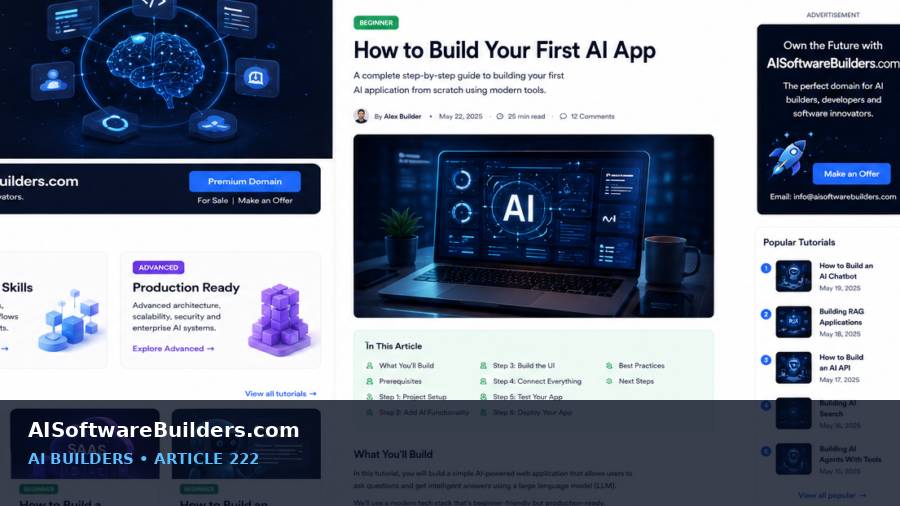 AI-generated tutorial illustration