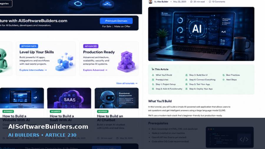 AI-generated tutorial illustration