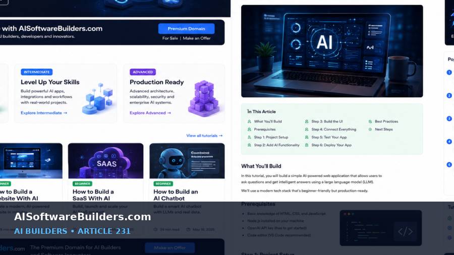 AI-generated tutorial illustration