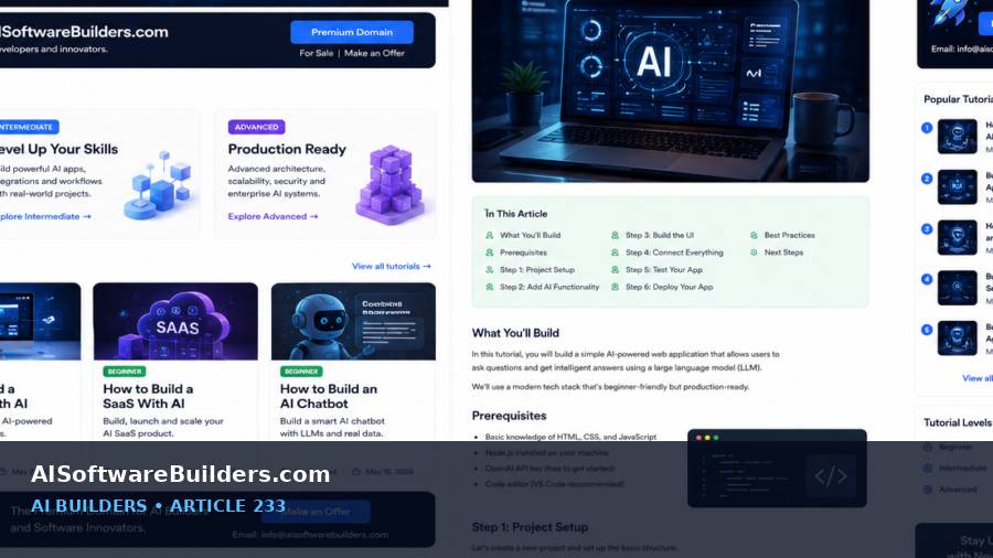 AI-generated tutorial illustration