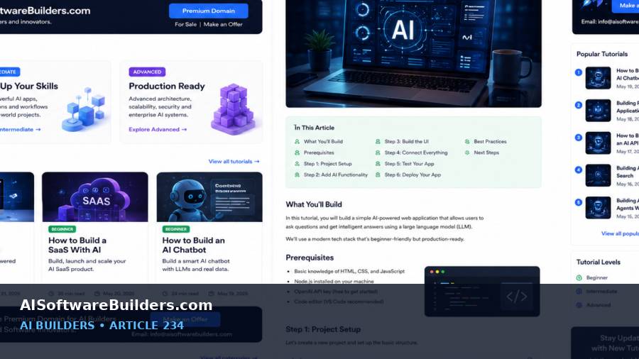 AI-generated tutorial illustration