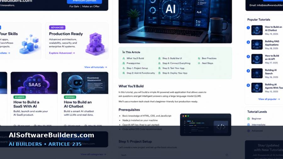 AI-generated tutorial illustration