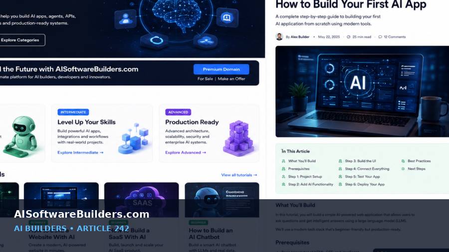 AI-generated tutorial illustration