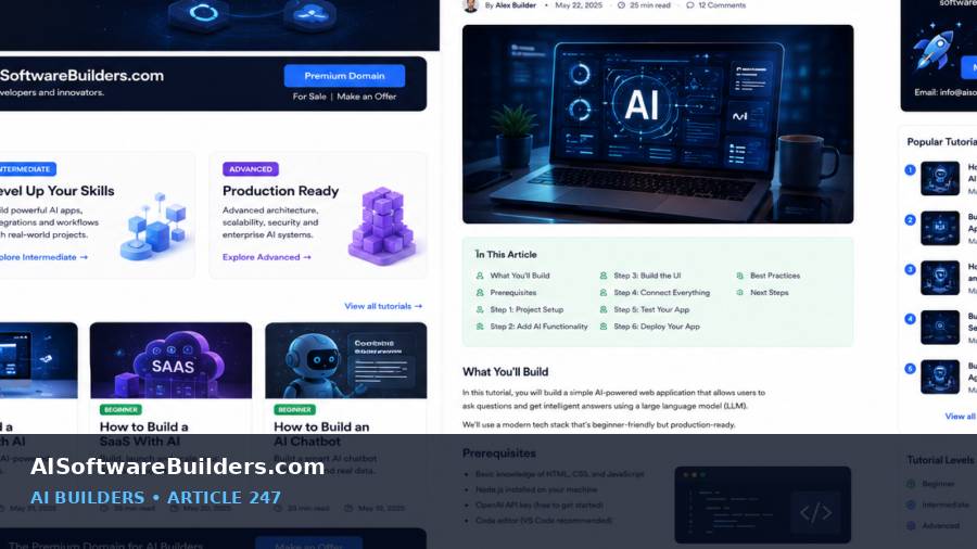 AI-generated tutorial illustration