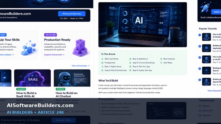 AI-generated tutorial illustration