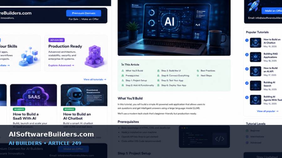 AI-generated tutorial illustration